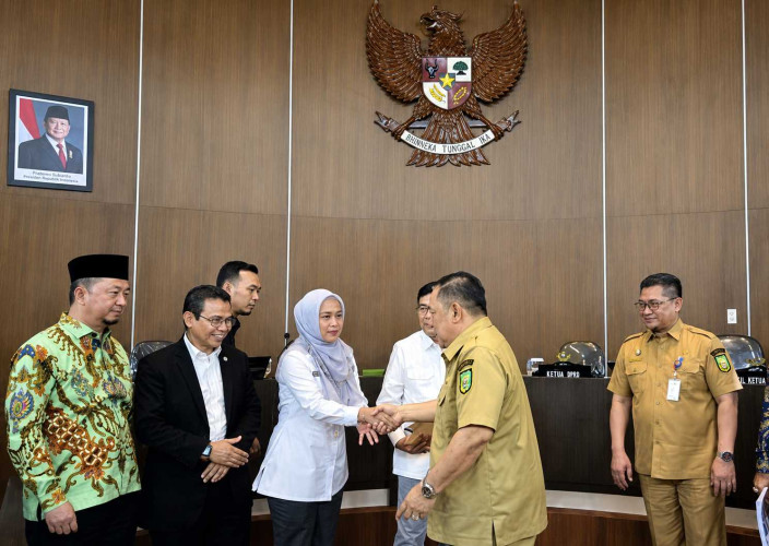 Anggota DPR RI FPG DR Karmila Sari Tegaskan Komitmen Kawal Aspirasi Pembangunan Riau Lewat Forum DPR RI Dapil Riau